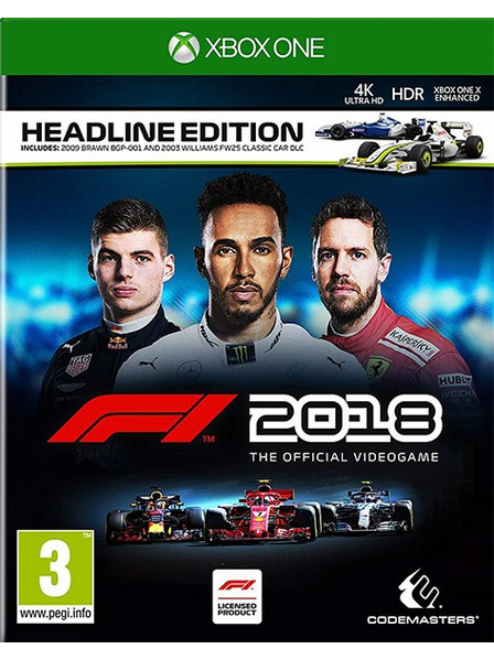 F1 2018 Headline Edition Xbox One