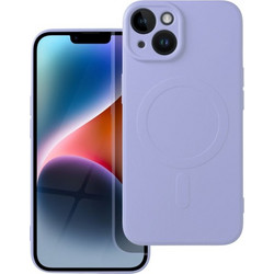 iS TPU SILICONE MAG IPHONE 14 purple backcover