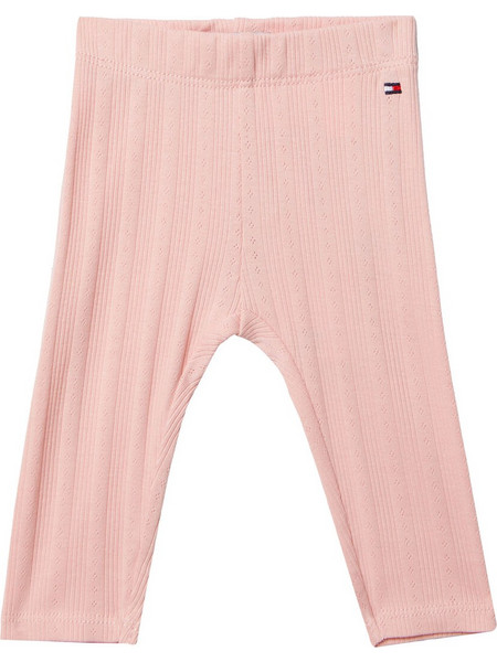 Tommy Hilfiger Βρεφικό κολάν Flower Pointelle Legging KN0KN01842 TJX - Pink