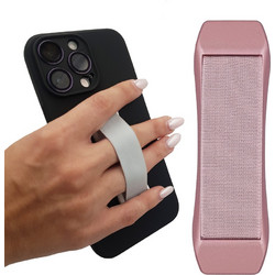 Sonique Magnetic Finger Holder Ring Κινητού Ροζ Χρυσό