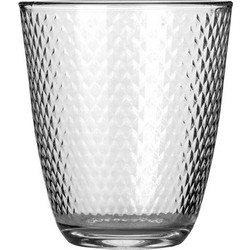 Γυάλινο Ποτήρι Freddo Νερού Χυμού 31cl Σειρά MOTIF HIVE UNIGLASS - Σετ 12 c483102