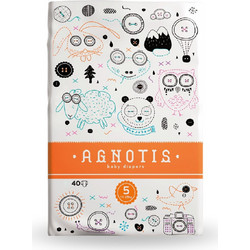 Agnotis Baby Diapers Πάνες No5 11-25Kg 40τμχ