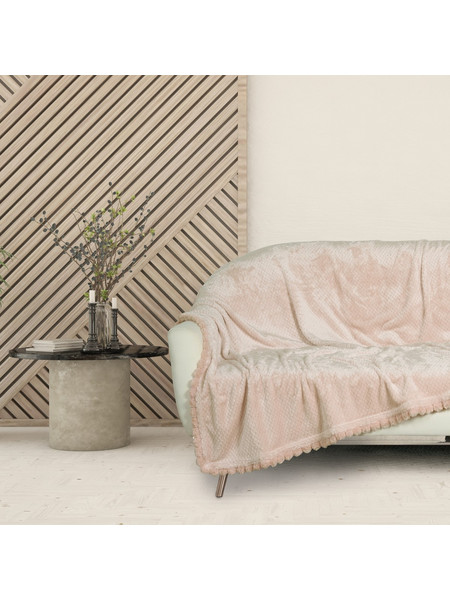 Das Home Κουβερτα Fleece 130Χ170 1185 Pink Pink