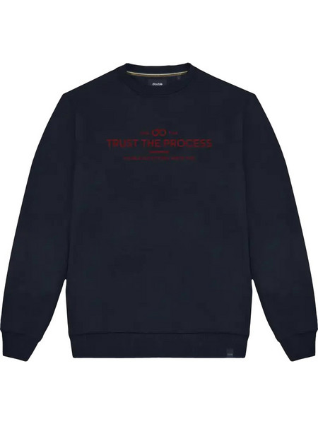 Double Ανδρικό Φούτερ Navy Μπλε MTOP-1009
