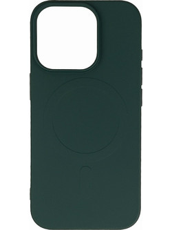 Liquid Silicone Case MagSafe for iPhone 16 Pro Max - dark green