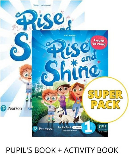 RISE AND SHINE 1 LEARN TO READ SUPER PACK (PUPIL'S BOOK + ACTIVITY BOOK + E-BOOKS)
