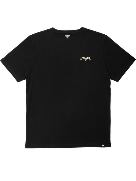 FALLEN REVOLVER T-SHIRT BLACK GOLD