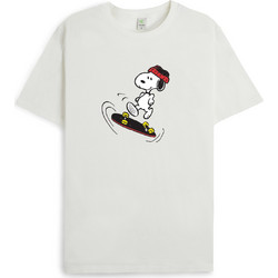 CARIUMA X PEANUTS KICKFLIP SNOOPY T-SHIRT OFF WHITE