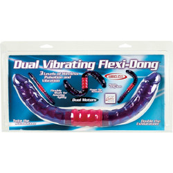 CalExotics Flexi-Dong Διπλό Dildo 42.5cm Μωβ