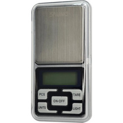 Bruno Μίνι Ζυγαριά Ακριβείας έως 500g Ασημί (BRN-0076)