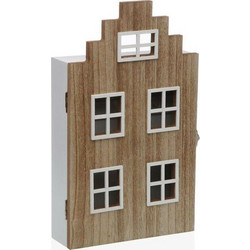 Ντουλάπα για κλειδιά Versa Σπίτι Ξύλο MDF 5 x 29,5 x 17,5 cm
