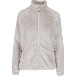 Trespass Telltale Γυναικεία Ζακέτα Fleece Κοντή με Φερμουάρ Γκρι FAFLFLTR0028