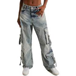 Alcott Baggy Fit Γυναικείο Τζιν Παντελόνι Light Blue 5T0052DOAX14-D006