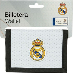 Πορτοφόλι Real Madrid C.F. Λευκό Γκρι 12,5 x 9,5 x 1 cm