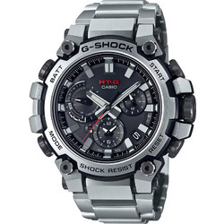 Casio G-Shock Ανδρικό Ρολόι με Ασημί Μεταλλικό Μπρασελέ MTG-B3000D-1AER