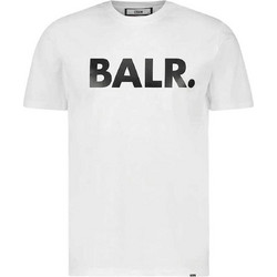Ανδρικό T-shirt Κοντομάνικο Λευκό Balr.B1112.1048 906 Bright White