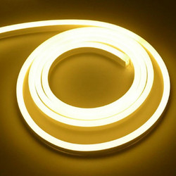 Φωτοταινία Led Neon Flex 5m αδιάβροχη 12V IP65 Λευκό θερμό 14W/M