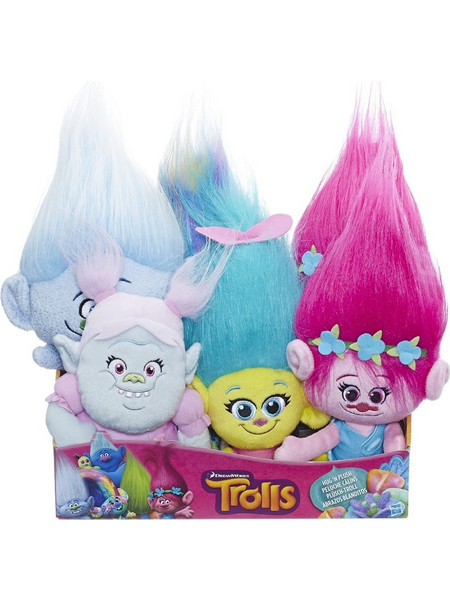 Hasbro Dreamworks Trolls Hug n' Plush 3 σχέδια B6566