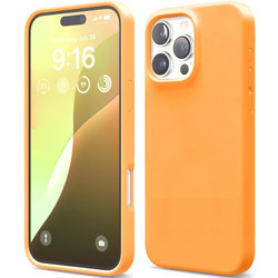 Θήκη Apple iPhone 16 Pro Max - Elago Silicone Case Premium Σιλικόνης - Orange (ES16SC69PRO-OR)