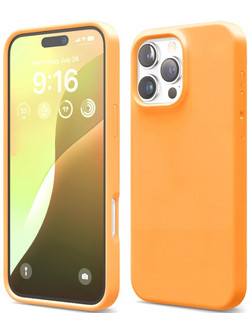 Θήκη Apple iPhone 16 Pro Max - Elago Silicone Case Premium Σιλικόνης - Orange (ES16SC69PRO-OR)