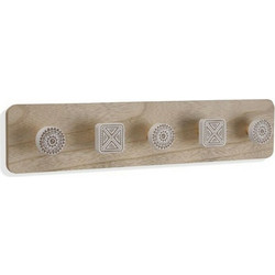 Κρεμάστρα τοίχου Ξύλο MDF (4,5 x 10 x 48 cm)