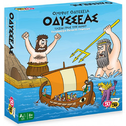 50/50 Games Ταξίδι Προς Την Ιθάκη Επιτραπέζιο Παιχνίδι για Παιδιά 8+ Ετών για 2-4 Παίκτες
