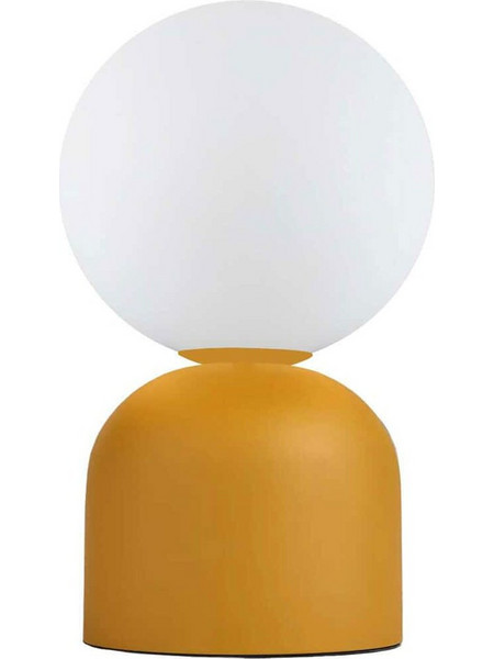 Φωτιστικό Επιτραπέζιο 780SGN4736 15x15x28cm 1xE27 40W Yellow-White Opviq