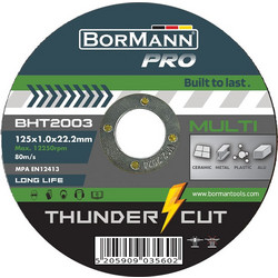 Δίσκος Κοπής Thunder Cut Muti-Cut Long Life Φ125x1mm BHT2003