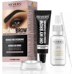 Revers Henna Pro Colors Dark Brown Χένα Φρυδιών