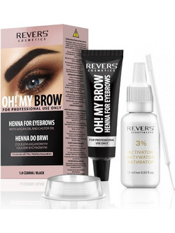 Revers Henna Pro Colors Dark Brown Χένα Φρυδιών