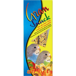 All Pet Gran Snack Budgies with Honey & Apple 60gr 2τμχ