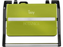 Izzy Panini Botanica IZ-2005 Τοστιέρα για 2 Τοστ 800W Πράσινη