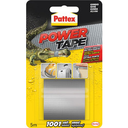 PATTEX POWER TAPE ΤΑΙΝΙΑ ΥΦΑΣΜΑΤΙΝΗ 5Μ - ΑΣΗΜΙ