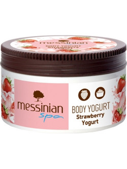 Messinian Spa Strawberry Yogurt Ενυδατικό Butter Σώματος 250ml