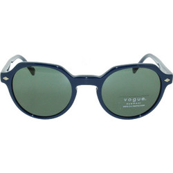 Vogue VO5370S 2484/71 Γυναικεία Γυαλιά Ηλίου Στρογγυλά Κοκάλινα Μπλε με Πράσινο Polarized Φακό