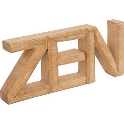 Atmosphera Διακοσμητικό Αντικείμενο Από Ξύλο Mango ZEN 23X10cm