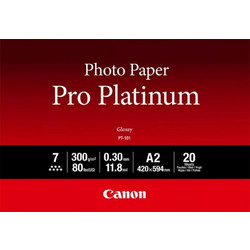 Canon Φωτογραφικό Χαρτί Pro Platinum A2 Glossy 20 Φύλλα (2768B067) (CAN-PT101A2)