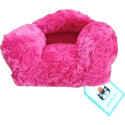 Jellycat Funky Furniture Pink Sofa Λούτρινο διακοσμητικό μικρό καναπεδάκι 11x7x5cm 00746 Vintage