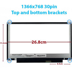 Οθόνη Laptop Screen 11.6 N116BGE-EA2 1366x768 30 Pin LED (Top and Bottom Brackets)