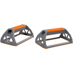 Λαβές για Push Up Μαύρο Πορτοκαλί 18x11x9cm - 2 τμχ