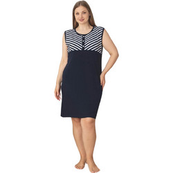 Γυναικείο νυχτικό αμάνικο homewear W5277 - ΠΟΛΥΧΡΩΜΟ