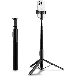 Spigen Selfiestick S541W Bluetooth Tripod Czarny - (AMP09336)
