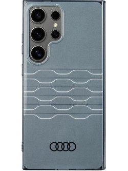 Audi IML Geometric Pattern Case S24 Ultra S928 gray/gray hardcase AU-IMLS24U-A6/D3-GY