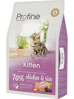 Profine Kitten Low Grain with Chicken & Rice 10kg