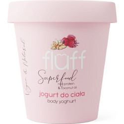 Fluff Yoghurt Raspberries & Almonds Ενυδατικό Yoghurt Σώματος 180ml