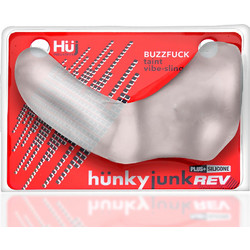 Buzzfuck - Vibrating Taint Vibe Sling - Clear Ice