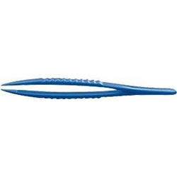 Plastic Tweezers 115mm, ESD Safe, 93303 Black