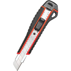 KANGARO ΧΑΡΤΟΚΟΠΤΗΣ ΕΠΑΓΓΕΛΜΑΤΙΚΟΣ MILES AUTO-LOCK 18mm ΜΕ ΚΑΟΥΤΣΟΥΚ