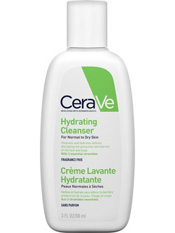 CeraVe Hydrating Cleanser Gel Καθαρισμού Προσώπου για Ακμή 88ml