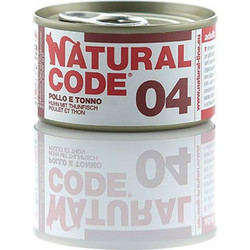 Natural Code 04 Adult with Chicken & Tuna 85gr
